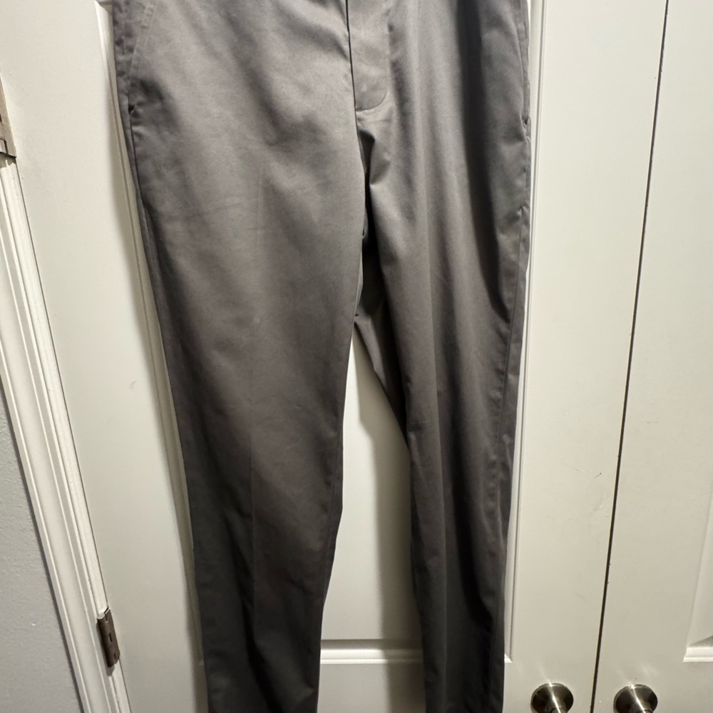 Brooks Brothers Milano Fit Grey Chinos
